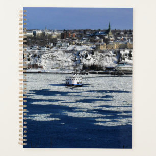 Ferry on the Saint Lawrence River, Quebec Planner
