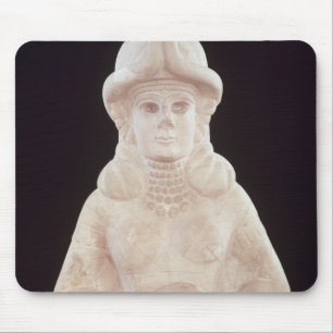 Fertility goddess, from Mari, Middle Euphrates Mouse Pad