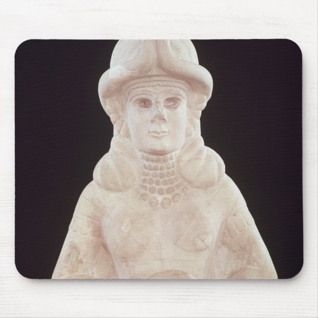 Fertility goddess, from Mari, Middle Euphrates Mouse Pad (Front)