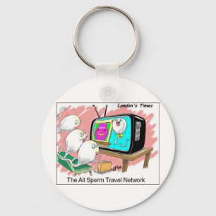 Fertilization Travel Network Key Ring