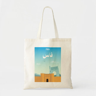 Fes Magic – Hand-Drawn Moroccan Tote Bag