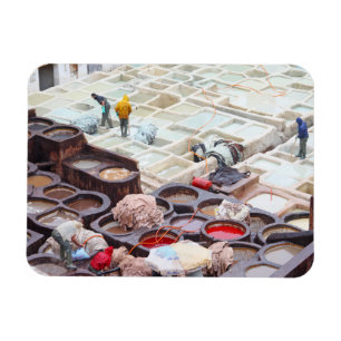 Fes tanneries, Morocco Magnet