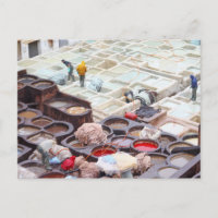 Fes tanneries, Morocco