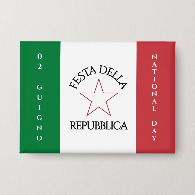 Festa della Repubblica National Day of Italy Flag (Front)