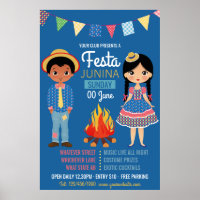 Festa Junina Corporate/Club Party Advertisement