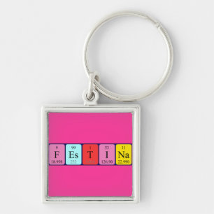 Festina periodic table name keyring