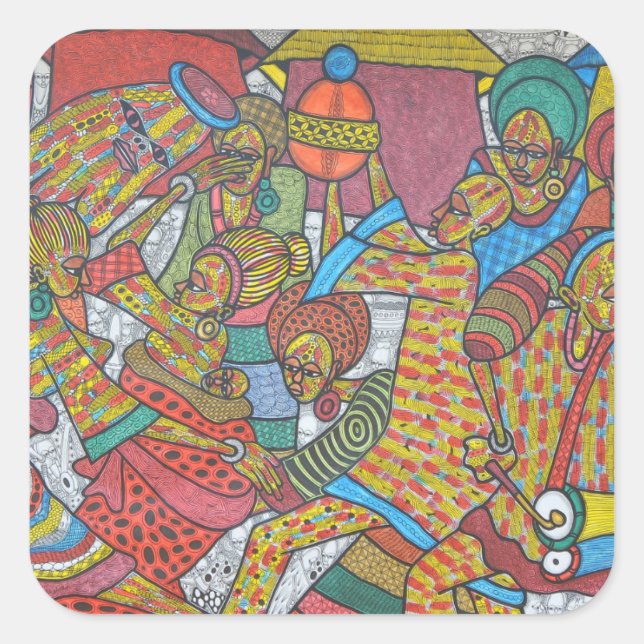 Festival 2014 square sticker (Front)