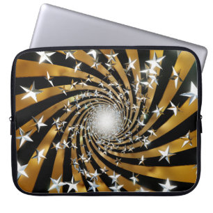 Festival and celebrate scene laptop sleeve