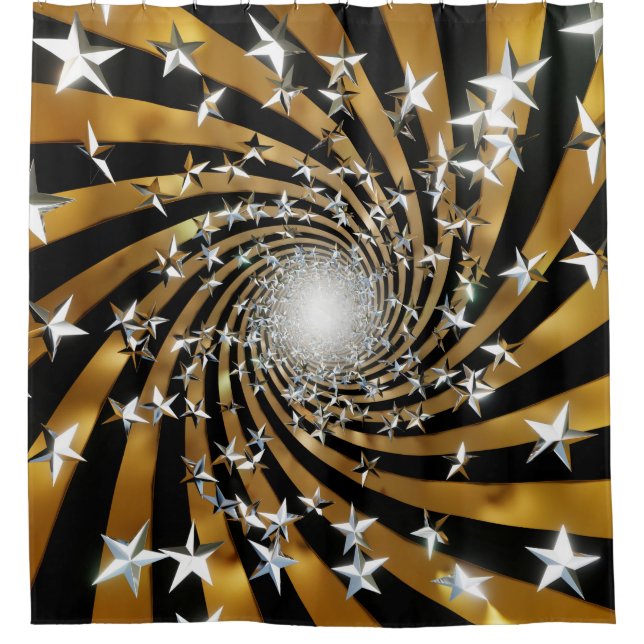 Festival and celebrate scene shower curtain (Front)