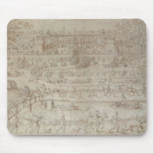 Festival at the Chateau d'Anet Mouse Pad