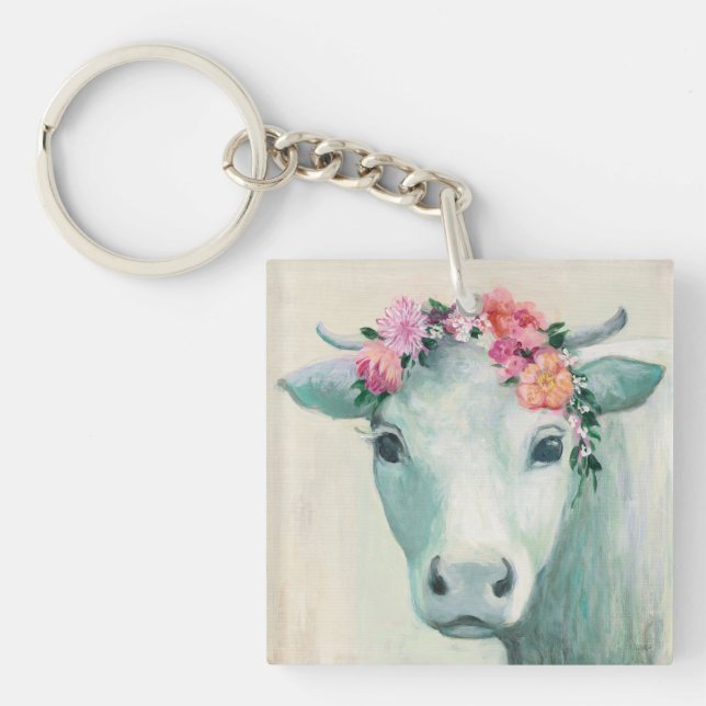 Festival Cow Key Ring (Front)