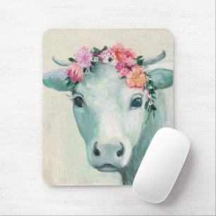 Festival Cow Mouse Pad