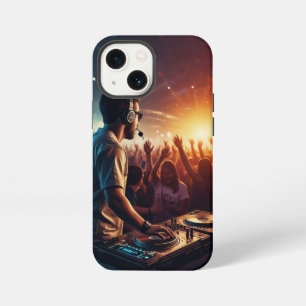 Festival Frenzy: DJ in the Spotlight Design iPhone 13 Mini Case