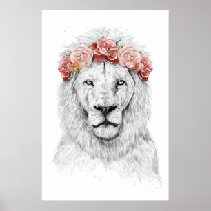 Festival lion poster