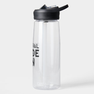 Festival Mode On Bold Statement Design Water Bottle