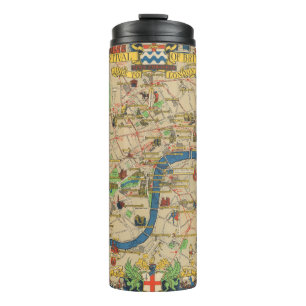 Festival of Britain: Guide to London Map Thermal Tumbler