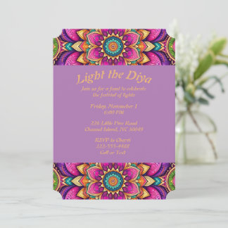Festival of lights  holiday card
