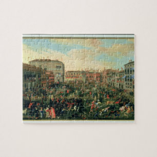Festival of the Bulls, Campo San Polo Jigsaw Puzzle
