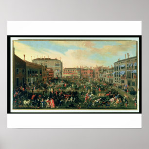Festival of the Bulls, Campo San Polo Poster