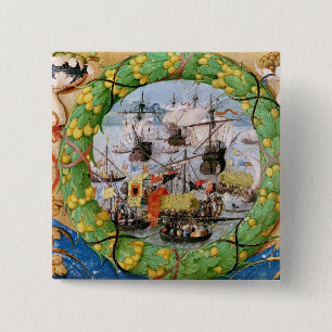 Festival of the Portuguese Fleet 15 Cm Square Badge