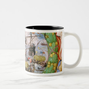 Festival of the Portuguese Fleet Two-Tone Coffee Mug