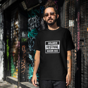 Festival Season 20XX black T-Shirt