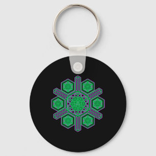 Festival Wear Psytrance Goa Trance Meditation Yoga Key Ring