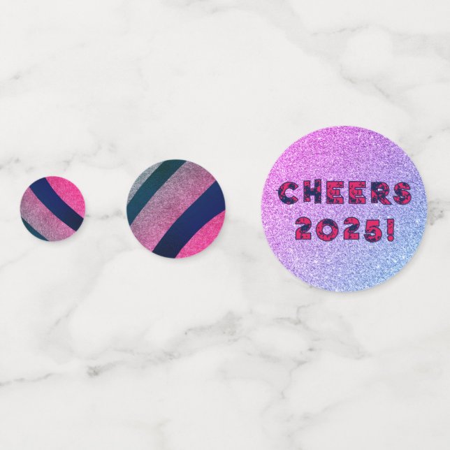 FESTIVATE confetti in SUNSET AFTERGLOW (Backs)