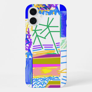 Festive Abstract  iPhone 16 Plus Case