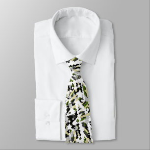 Festive, abstract, stars, stripes, colourful tie