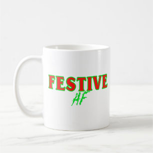Festive AF Holiday Classic Mug