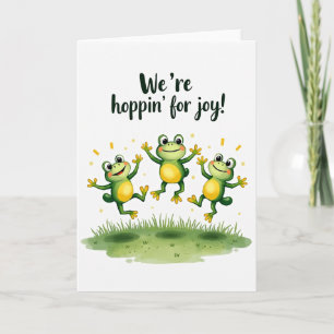 Festive Amphibian Fathers Day Card