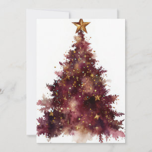 Festive and elegant Christmas Greeting Card