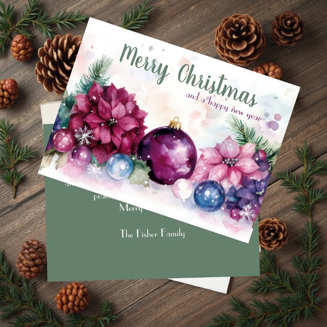 Festive and elegant Christmas Greeting Card  (Creator Uploaded)
