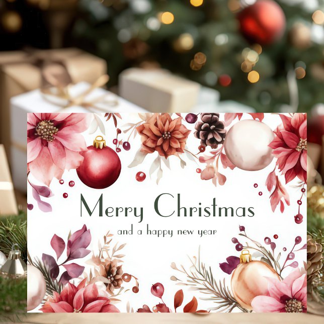 Festive and elegant Christmas Greeting Card (Creator Uploaded)