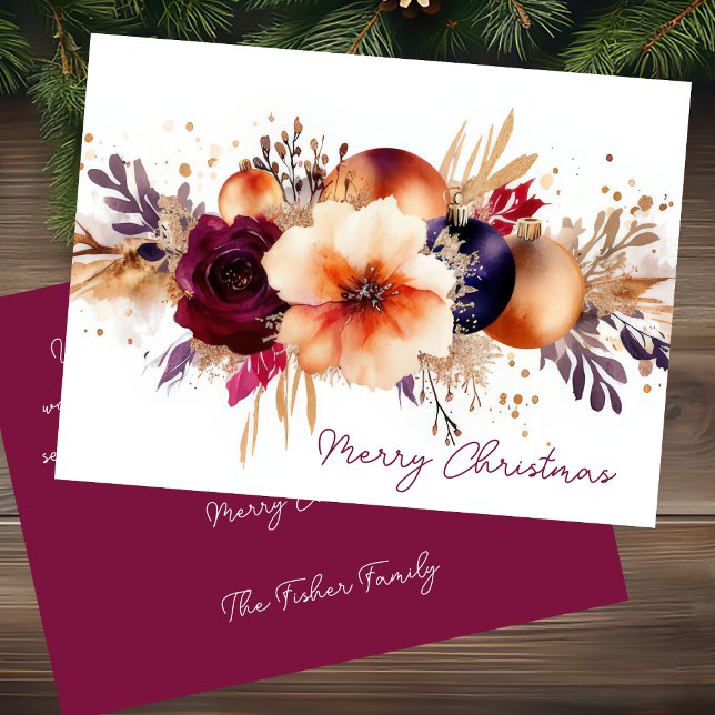 Festive and elegant Christmas Greeting Card  (Creator Uploaded)