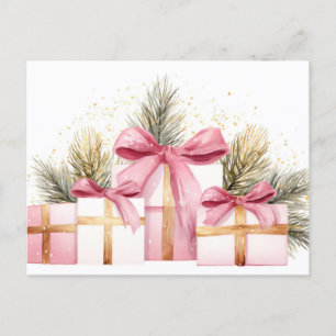 Festive and elegant Christmas Greeting Card