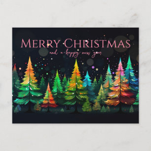Festive and elegant Christmas Greeting Card