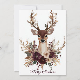 Festive and elegant Christmas Greeting Card