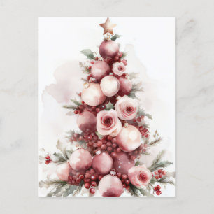 Festive and elegant Christmas Postcard