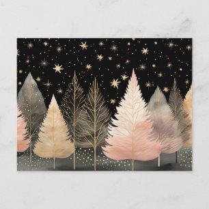 Festive and elegant Christmas Tree Greeting Card