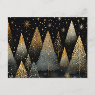 Festive and elegant Christmas Tree Greeting Card