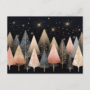 Festive and elegant Christmas Tree Greeting Card