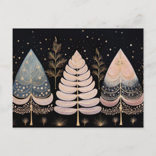 Festive and elegant Christmas Tree Greeting Card