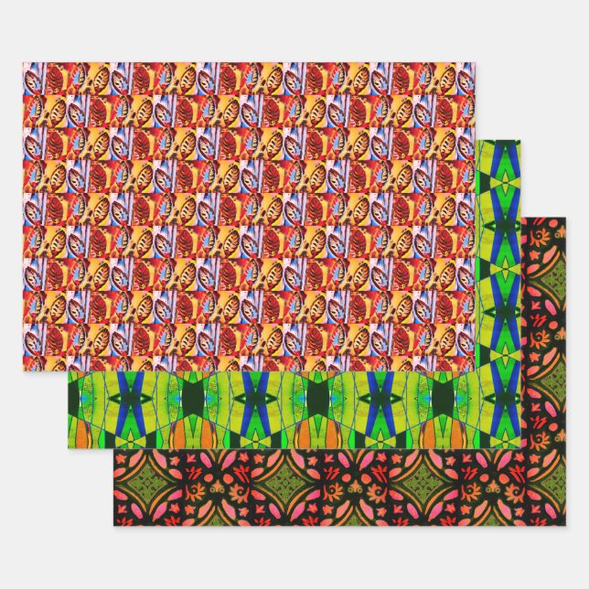 Festive and Fabulous! Wrapping Paper Sheet (Set)