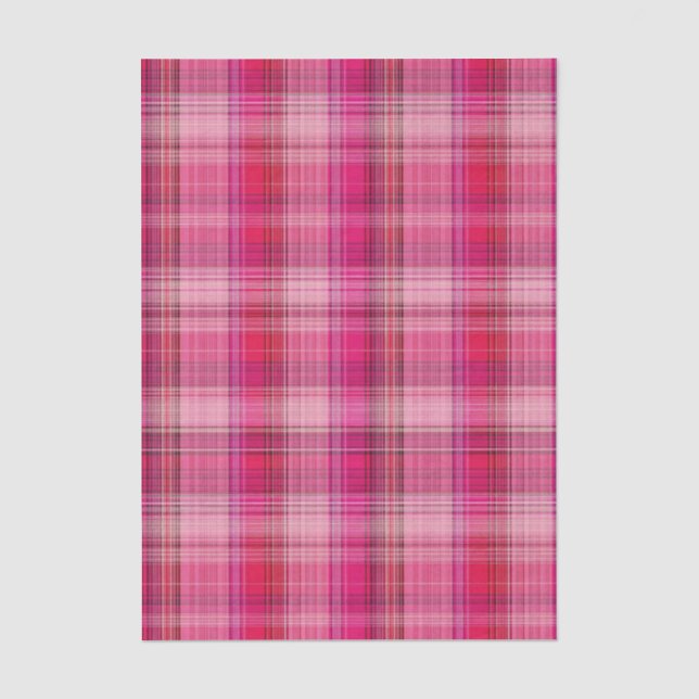 Festive and Gingham Pattern Style Tissue Paper (Front)