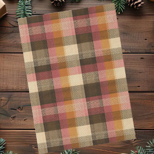 Festive and Gingham Pattern Style Tissue Paper