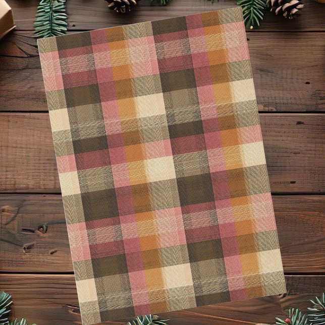 Festive and Gingham Pattern Style Tissue Paper (Creator Uploaded)