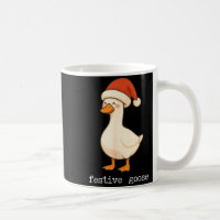 Festive And Mpy Goose Santa Hat Xmas Light Matchin