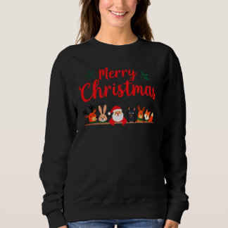 Festive Animal Parade Sweatshirt
